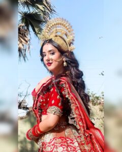 Riya Sharma Instagram - Found the muse in myself, & I loved her fiercely 🤍 

📸- @dopmanishsharma 
Hair- @priya_malhotra4 

#red #blessed