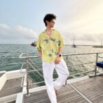 Rohan Mehra Instagram - Colombo for a minute 🛥️🌅 Colombo, Sri Lanka