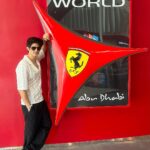 Rohan Mehra Instagram – Ferrari world 🏎️ 
What an experience! Ferrari World Yas Island, Abu Dhabi