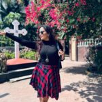 Roopal Tyagi Instagram – The greatest wealth is health 🌺 
Have a blessed day #instafam
