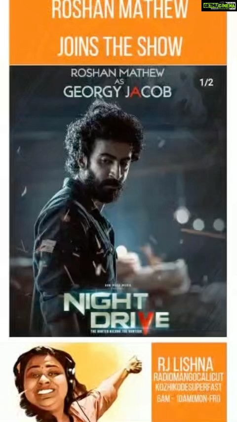 Roshan Mathew Instagram - A morning drive with @roshan.matthew on KozhikodeSuperFast and that too about his latest movie 🎥 🍿 #nightdrive 🙌🤩 #tunein #radiomango #calicut #rjlishna #friday #movies Radio Mango 91.9 Calicut Puthiyappa