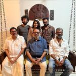 Roshan Mathew Instagram - Back at ‘Kotthu’ with these lovely people :) @siby.malayil @balakrishnan_ranjith @asifali @nikhilavimalofficial @p_m_sasidharan @kotthuthemovie 🤺