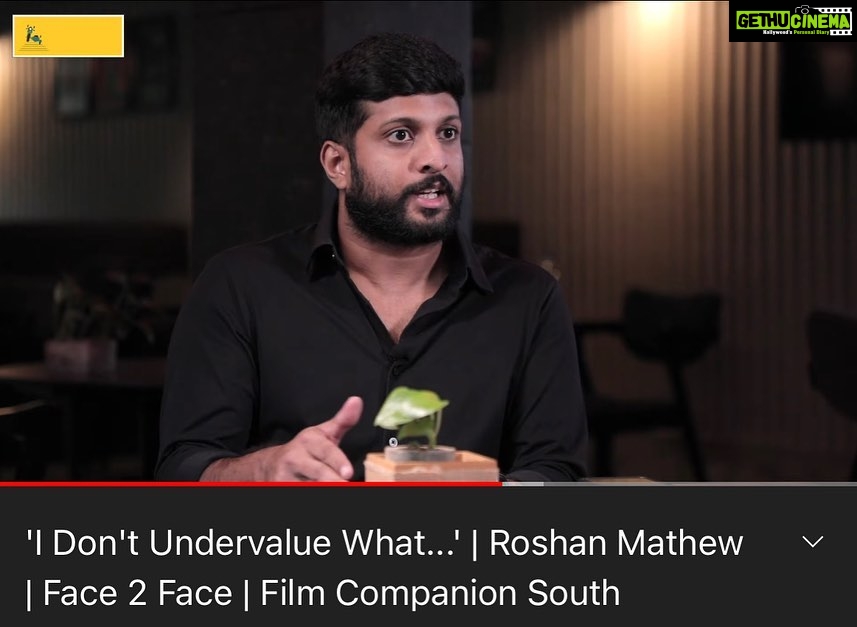 Roshan Mathew Instagram - These faces are from the conversation I had with Vishal Menon for @fcompanionsouth I fully enjoyed this one because Vishal is so good at what he does. He got me talking like I would to an old friend, and we left this talk as friends. I speak here about some work and some of my other favourite things (including Chennai and the people there). Do watch if you have some time to kill :) I’ve left a link in my stories.