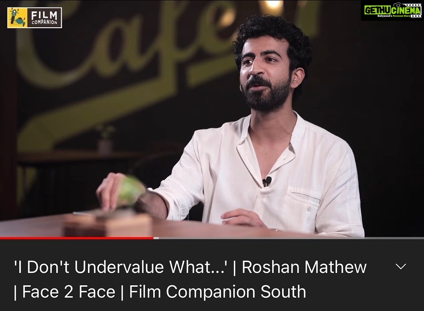 Roshan Mathew Instagram - These faces are from the conversation I had with Vishal Menon for @fcompanionsouth I fully enjoyed this one because Vishal is so good at what he does. He got me talking like I would to an old friend, and we left this talk as friends. I speak here about some work and some of my other favourite things (including Chennai and the people there). Do watch if you have some time to kill :) I’ve left a link in my stories.