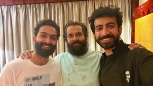Roshan Mathew Instagram - The first show of #Cobra will begin in a few hours from now. 

The amount of heart and passion @the_real_chiyaan and @ajaygnanamuthu have put into this is unbelievable. I’ve been inspired by it every step of the way, and I’m sure the rest of the team feel the same. For them and for all of us I hope you love what you see tomorrow. Do give this film a shot :) 

Many thanks to @7_screenstudio for everything.
To @arrahman for the magic. 
To @udhay_stalin @e4entertainment and @sreegokulammoviesofficial for giving this film the opening it deserves. 

And lots of love and hugs to @srinidhi_shetty @irfanpathan_official @sarjanokhalid @mirnaliniravi @meenakshigovindharajan_ @meet_miya. 

Cheers to @harish_dop and the rest of the crew behind this massive film. Nothing would’ve been what it is without all of you. 

See you in theatres now ✌🏽🤞🏽