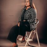 Roshna Ann Roy Instagram - reconnect … with who you are and who you want to be… 🤎 📸 : @pepperoncinophotography @beniveesjo Costume : @ladies_planet_westerns_ Mua : @aiswaryasmakeover Studio : @studio_maxxo #roshnaannroy #roshna #keralashoots #westernwear #ladiesplanet #makeover #shootconcept #shootmode #photoshoot #makeup #maxxo