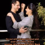 Roshni Chopra Instagram – Ad | BIG ❤️& 👏when @sidakumar finally makes a plan with me and it works out ! The #datenight struggle is real but so worth it 😍

Enjoy dining out like never before! 

Go explore new restaurants with Swiggy Dineout and avail up to 40% flat off and up to 15% extra via @hdfcbank Infinia credit cards because #dineoutisnowonswiggy