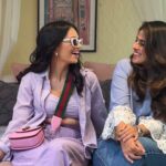 Roshni Chopra Instagram - Millennial Minimalism is all about being light and playful & we’re breaking down all the details for you in today’s episode of our Ro & Ro series, we (@rohina & @roshnichopra ) decode pastel perfection so you can recreate this look in your interiors and your personal style. Would you try this effortless style? Let us know in the comments! . Rohina’s decor - entire look @aa.living . Roshni’s look - top @thepinktiente Pants @zara Sunnies @michaelkors Jewelry misho . . #bedroomdesign #bedroomdecor #bedroomtheme #bedtheme #decortheme #bedroominspo #bedroomideas #bedstyling #bedstyle #fashiondeconstruction #millenialdecor #millenialfashion #pasteldecor #pastelfashion #rohome #rohomemakeover #personalstyle #stylingtips #romoodboards Mumbai, Maharashtra