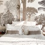 Roshni Chopra Instagram - Take it slow ✨ Life isn’t a race to get the most done , it’s a JOURNEY to have the most FUN ❤️✨ TAKE IT SLOW , somewhere in the silence you’ll hear the voice of your heart ! Bedding @aa.living @rohina Wallpaper @designbymetamorph Vases @potterybarn_india @saritahanda @thelohasmith Brass candle stands @goodearthindia Pink flowers from the local market they’re called bunny tails 💕 #rohome #mondaymotivation #roislight #interiordesign #cosyinterior #homedecor