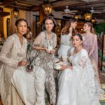 Roshni Chopra Instagram - How it started , how it’s going .. and how it feels 🤍✨ ! Beautiful night celebrating @altair_decor X @jomalonelondon wearing my @anamikakhanna.in like second skin Soho House
