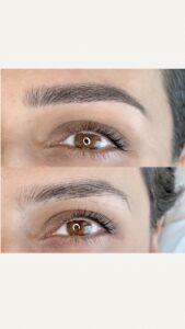 Roshni Chopra Instagram - GAMECHANGER 🤌🏽❤️ #Brow #microblading update ! After months of contemplating whether to do it or not - I finally took the plunge with the one and only @browsbysuman ❤️

What is it - a semi permanent tattoo technique to shape and pigment brows 

How long does it last - upto 1.5 years after one sitting + a touch up sitting

Does it hurt? - no they use a numbing cream for the area 

What’s the aftercare - it takes about 14 days to heal - the brows look quite dark in this time but settle and look super natural afterwards 

How much does it cost - depends from artist to artist please Dm Suman to check her rates 

Does the pigment fade - yes over time

Would you recommend? - for me personally it’s been amazing , I really love the way my brows look we went for a very natural look and I’m really happy with the results . 

Any other questions? Leave em@in the comments 👇

#robeauty #robeautywednesday #spmu #microbladingeyebrows #browsbysuman