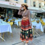 Roshni Chopra Instagram – Pasta la Vista Baby 🍝 Counting blessings not calories🫶
Wearing @shopverb 

#rostyle #ootd #indiandesigners #cannes Cannes, France – French Riviera