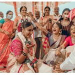 Roshni Prakash Instagram - 16•7•2021 💞 Harini 💍Sachin Then, Now & Forever. ✨ P.C: @beyond_eyes_official 🤗 MUA: @anushalimakeup ❤️