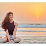 Roshni Prakash Instagram – Pure Magic ✨ Arambol Beach