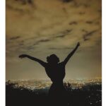 Roshni Prakash Instagram - City of night, Wrap me in your folds of shadow.✨ Chamundi Betta Mysore