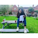 Roshni Prakash Instagram - BRB, Reading my dream. 🤎🎬 #actorslife #scriptready #letsgoforatake Ipswich, Suffolk