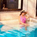 Roshni Walia Instagram - Feeling good, living better ☀️ . . The Portugal renaissance @stayvista_official ☀️ . . . #roshniwalia #poolday #goadiaries #hosted #villa #travel #sponsored #goa #explore #lifestyle 🔚 Goa