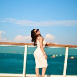 Roshni Walia Instagram – Captain feels 🚢 
.
.
.
.
Photo credits @celebfieapp 
.
.
.
#explore #cruise #travel #roshniwalia #instagram 🔚