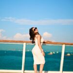 Roshni Walia Instagram - Captain feels 🚢 . . . . Photo credits @celebfieapp . . . #explore #cruise #travel #roshniwalia #instagram 🔚