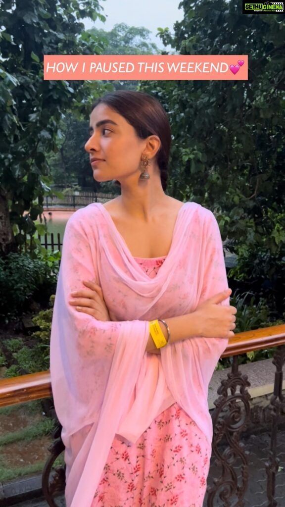 Rukshar Dhillon Instagram - We all need to hit the pause button sometimes in life To bounce back even stronger!💛 I did this weekend at the beautiful @govardhan_ecovillage #happiness #travel #explore #grateful #love #believe #pray #healing #grow