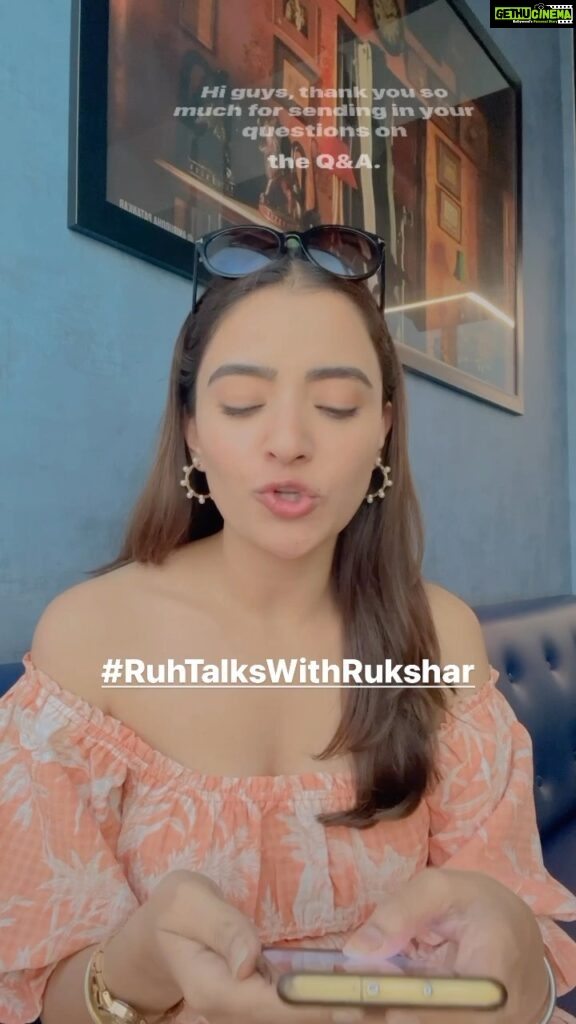 Rukshar Dhillon Instagram - #RuhTalksWithRukshar ♥ Ruh means Soul, and I thought this is the best way to have a soulful connections with you guys. I’ll be doing Q&A sessions every week. Ask me anything you want to know and if you dont want me to mention your name, do let me know when you send in your questions! I will also share some learnings from my life too, hoping they make your day better.🤗