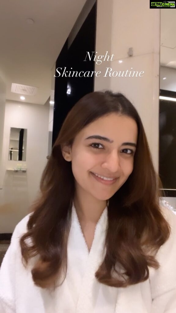 Rukshar Dhillon Instagram - Vibing To My Night Skincare Routine😎♥️ #skincare