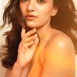 Rukshar Dhillon Instagram - Keep a little fire burning However small However hidden💥 @pranil_chintewar @makeupbykashmira_ @seena_hair143