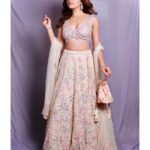 Rukshar Dhillon Instagram - Flower child🌸 Styled by- @stylebymish Captured by- @advait_vaidya Wearing- @frontierraas Jewellery- @akoyajewels Bag- @theamyrastore Hair- @minisingh11_ Make up- @bridalmakeupbynidhithakkar