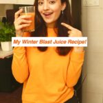 Rukshar Dhillon Instagram - After much wait and demand from all of you, we’re back with another episode of #RukCanCook👩‍🍳 My most favorite Winter Blast Juice🍊🍍🥕 Great for your health and everyones too, so don’t forget to share♥️