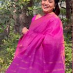 Rupa Sri Instagram - Hi everyone, Good morning 💖 beautiful saree from @ashas_womens_collection #barathikannamma2 #soundarya #rupasree