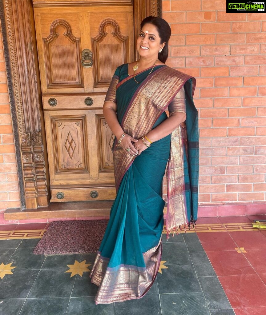 Rupa Sri Instagram - Barathi Kannama season 2 started ❤️ Soundarya’s Beautiful saree collection from @ashas_womens_collection ❤️ #barathikannamma2 #soundarya #vijaytelevision #globalvillagers