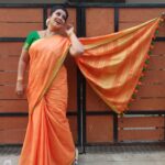 Rupa Sri Instagram – Thankyou so much @ashas_womens_collection for this orange and green combo saree’s
Do check out this page for more collections
Pc by : @lisha_hema