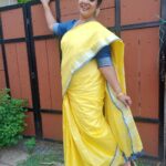 Rupa Sri Instagram – Love ❤ this yellow linen saree… Tq
Check there page for more collection @ashas_womens_collection