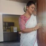Rupa Sri Instagram – Thank you @ashas_womens_collection for this wonderful saree 😘😘i am really happy with this outfit and thankyou @indu_ig for the suitable blouse for this saree
And do check : @indu_ig @ashas_womens_collection 
For many collections…. 😄😄😄🥰🥰🥰