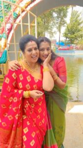 Rupa Sri Instagram - 2k23 First reel with my ilakkiya marumagazhl ♥️
@saregamatamil 
@suntv 
#reelsinstagram #suntvserial #ilakkiyaserial #instagram