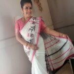Rupa Sri Instagram - Thankyou for this beautiful saree @ashas_womens_collection 😍🥰😘