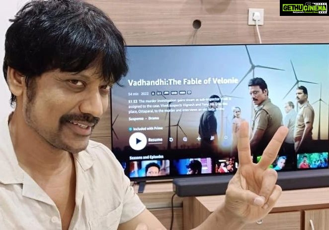 S. J. Surya Instagram - Hope U started watching #vadhandhionprime