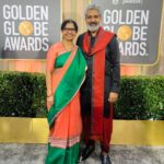 S. S. Rajamouli Instagram – Happy to be here..:) #GoldenGlobes