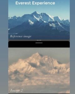 S. S. Rajamouli Instagram - Captured The Mt. Everest (Image 2) from our flight back to India from Japan. Feeling fortunate to have witnessed the highest peak on the planet.🏔️

A delightful experience to see the #Himalayas for almost an hour… 

#MtEverest