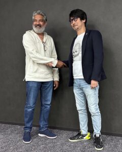 S. S. Rajamouli Instagram - Delighted and honoured to meet the legendary @hideo_kojima in Japan🇯🇵🙏🏻

Talked to him about video games, movies and much more… Will cherish these memories for long :)
