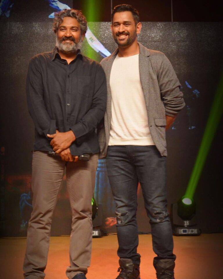 S. S. Rajamouli Instagram - You entertained us! You made us proud! More than that, by staying calm in nerve racking moments, you inspired us! This is a moment that is very hard to take... You will be a torchbearer for generations to come... @mahi7781 Sir, Thank You..🤗🤗🙏🏼🙏🏼
