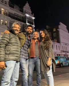S. S. Rajamouli Instagram - The #RoyalReunion for all of us in London!! Excited for tomorrow’s unique rendition of #Baahubali background score at the @RoyalAlbertHall..:)