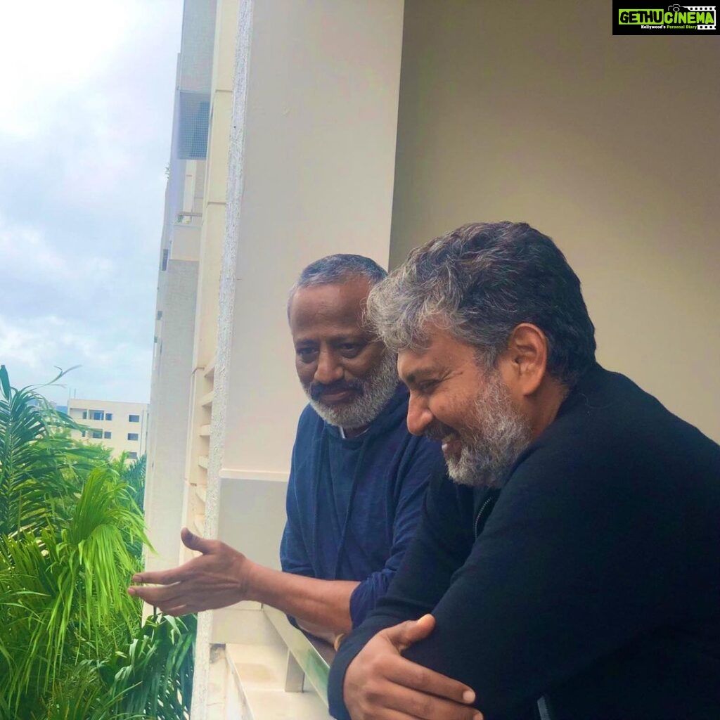 S. S. Rajamouli Instagram - If destiny favours you, you will meet a human like Sai garu in life. Someone who's a child at heart, symbol of trust and a huge support. He's my Bheem and I wish him nothing but happiness..:) #RRRYehDosti