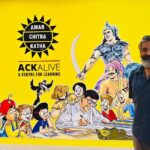 S. S. Rajamouli Instagram - Overjoyed to see the #Amarchitrakatha rising again. @ACKAlive is a modern-day gurukulam. Learning life skills in the true spirit of Uncle Pai. Well done and congratulations to @RanaDaggubati on bringing it to #Hyderabad first..This is just a beginning... 👏🏻
