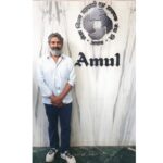 S. S. Rajamouli Instagram - The father of white revolution. The Man who reshaped #India from a milk deficient nation to the world leader in milk production. He who transformed the lives of millions of people.I consider Dr. Verghese Kurien a God and today I made my pilgrimage to his temple, #Amul. Amul Dairy