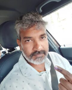 S. S. Rajamouli Instagram - I did my part! Did you? #TelanganaElections2018