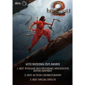 S. S. Rajamouli Instagram - Congratulations to our entire team of #Baahubali2 for being awarded the Best Popular Wholesome Entertainment Film at the 65th #NationalFilmAwards. Thanks to the committee for recognising our teams work in Action and Visual Effects categories as well...