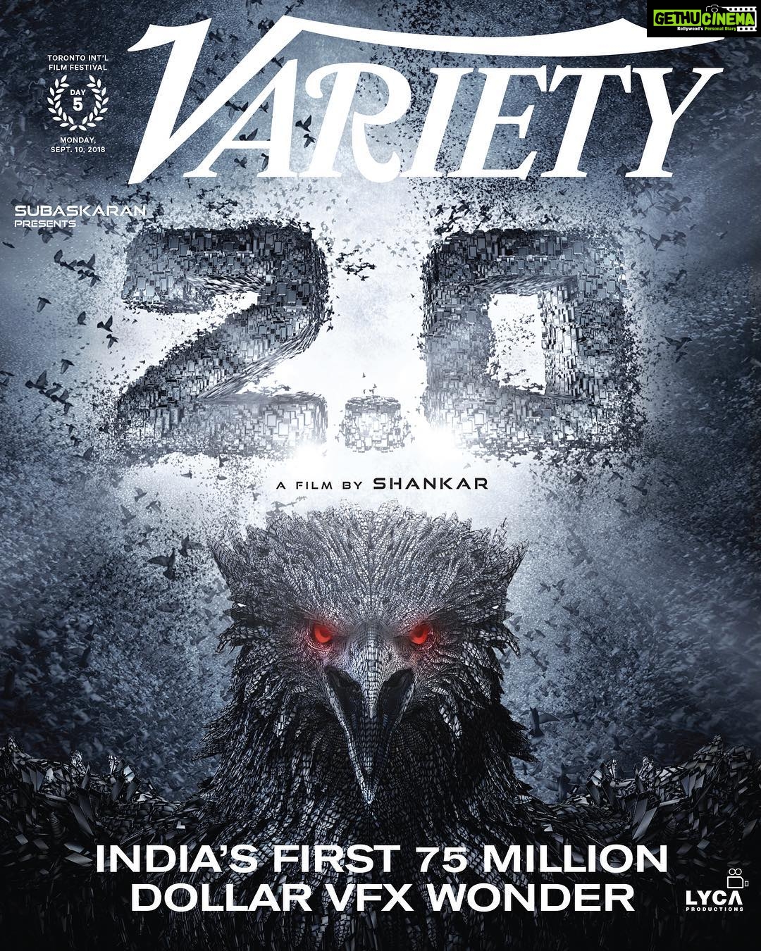 S. Shankar - 23.2K Likes - #2point0 is an effort unlimited of more than 3,000 technicians around the world. Teaser in 3 days!