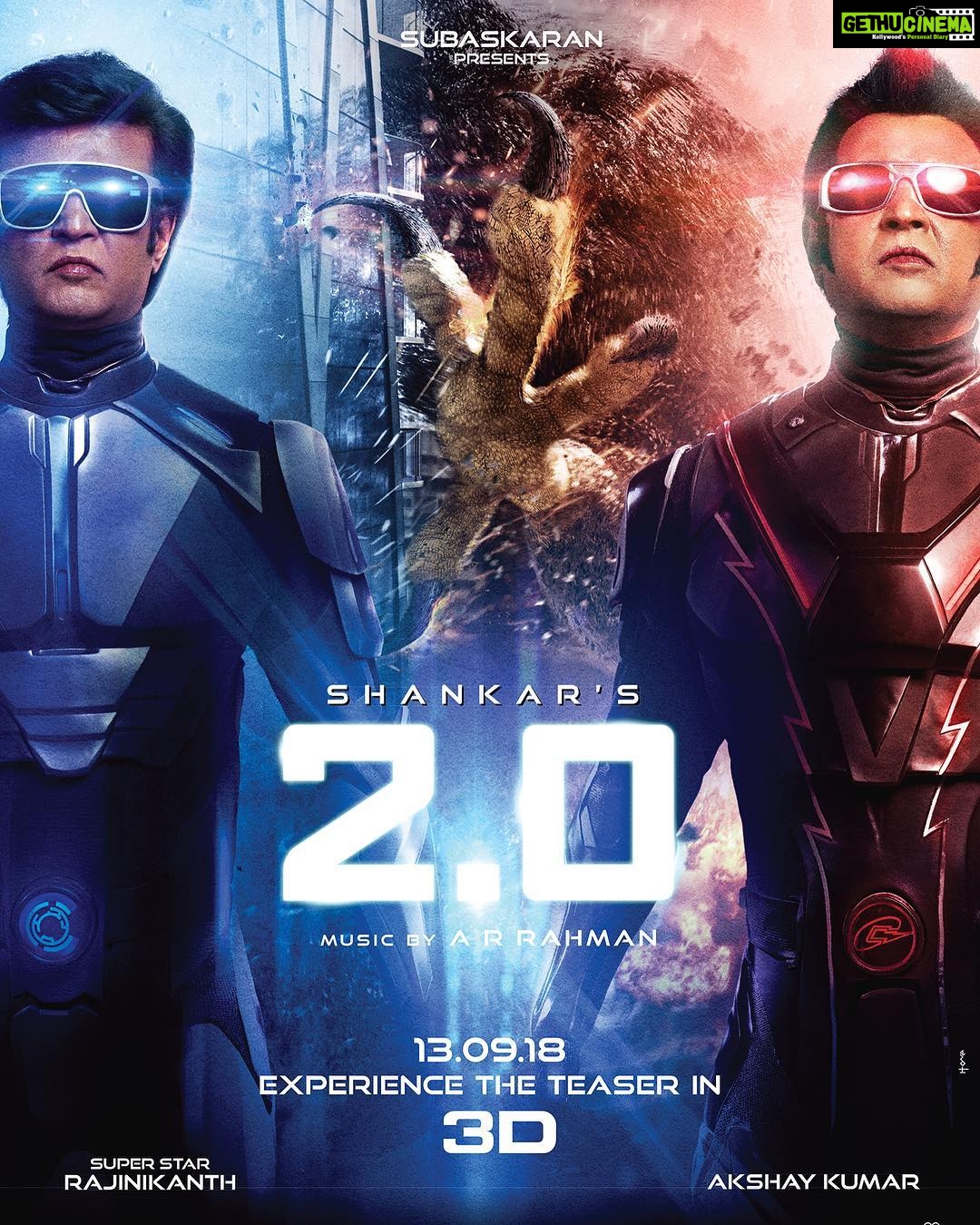S. Shankar - 19.6K Likes - #2point0 Prepare for CHITTY!!!
