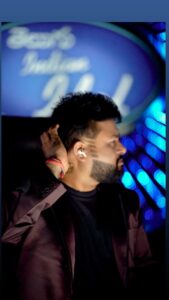 S. Thaman Instagram - A penny that will not just remain in tattoos but also in history! 
Fun scenes behind #TeluguIndianIdol #ahaIdolOnReels @ahavideoIN